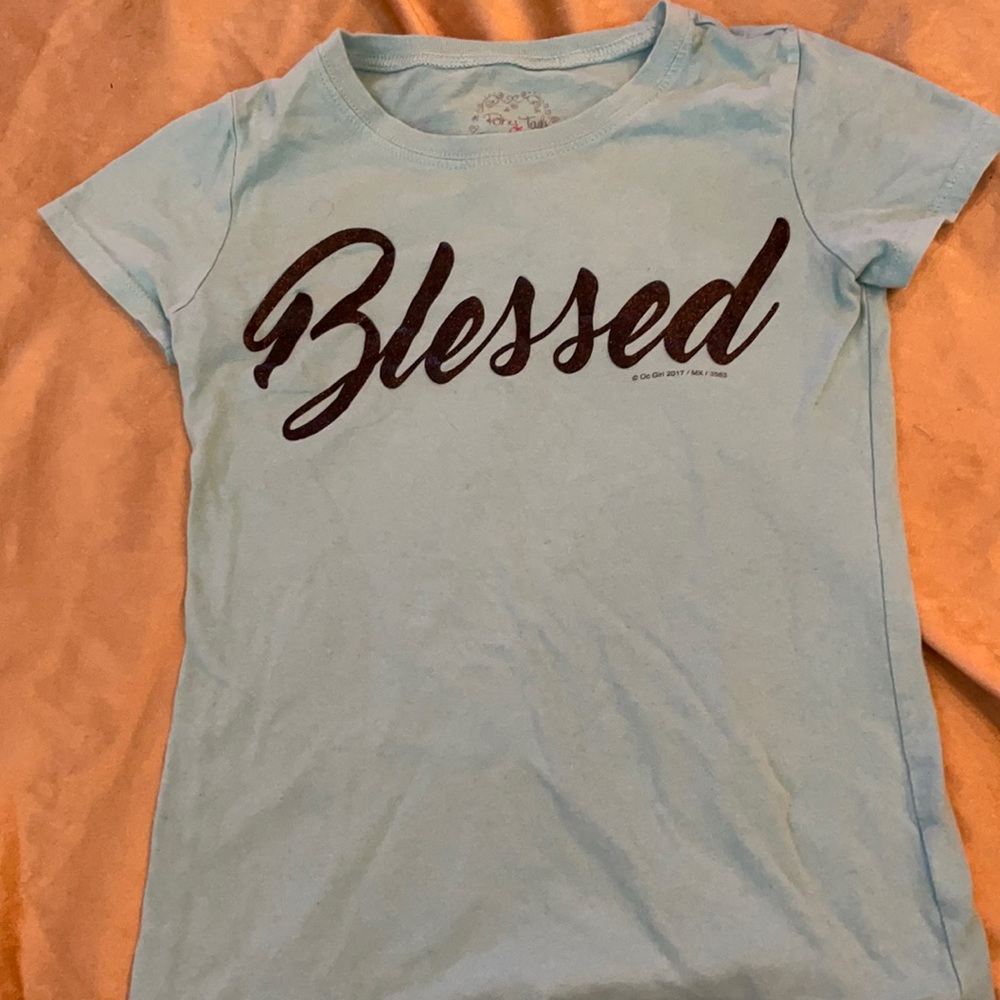 Girls Blessed tee